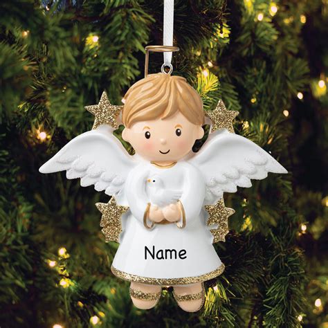 angel ornaments for christmas tree|angel christmas ornament engraved.